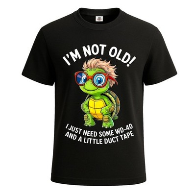 I'm Not Old I Just Need Turtle Funny Novelty Party Men's T-Shirt Gift Tee Top