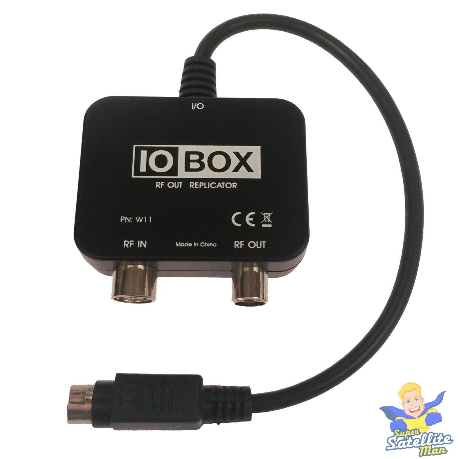 1 x IOBox TV Link Replicator RF Out Modulator For Sky HD Box Magic Eye