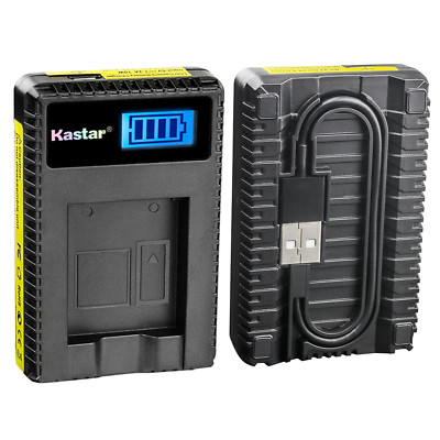 Kastar Battery LCD USB Charger for Sony NP-BX1 BC-CSX & Sony HDR-CX405 Camera