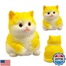 Hand Painted Cat Squishy Toys， Ultra Soft Kitty Squeeze Fidget Toys for Stress Relief ,Kawaii Squishies Sticky Animal Toys for Adults Kids,Decompression Sensory Balls Toys