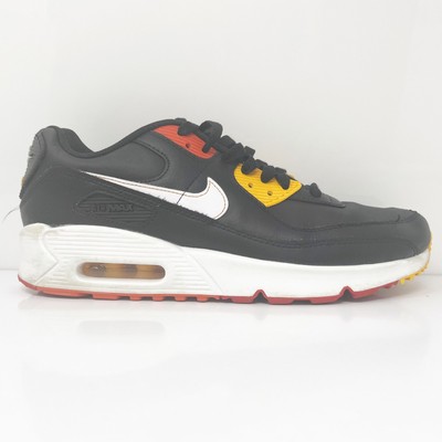 Nike Boys Air Max 90 CD6864-017 Черная повседневная обувь Кроссовки Размер 7Y