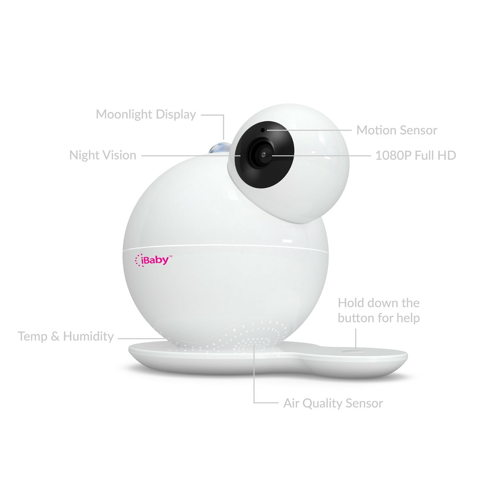New iBaby Care M7 Baby Infant Monitor Wifi Digital Camera Safety Kids/Children