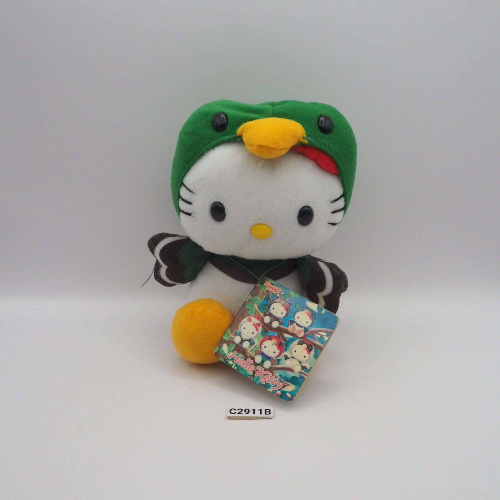 Hello Kitty C2911B Sanrio Bird Hood Plush 6