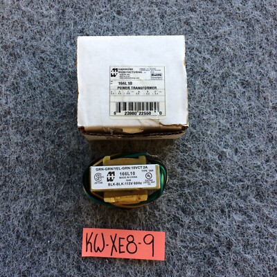 Hammond 166L10 Isolation Transformer 20VA Pri 115V Sec 10V 1Ph 50/60Hz NOS