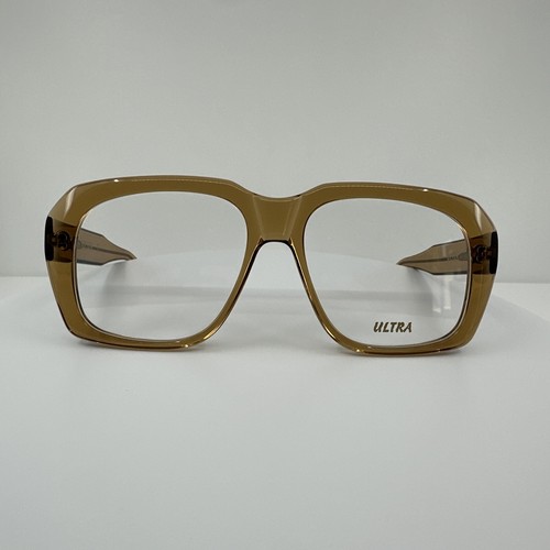 Pre-owned Goliath Ii Eyeglasses Ultra  2 C. Translucent Honey 62-20mm Holland In Clear Demo Lenses