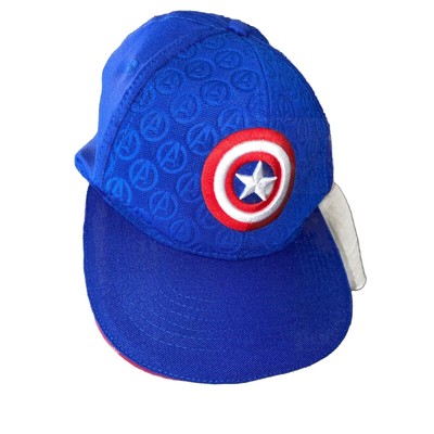 Marvel Captain America Hat Shield Logo Embroidered A Avenger Adjustable Kids
