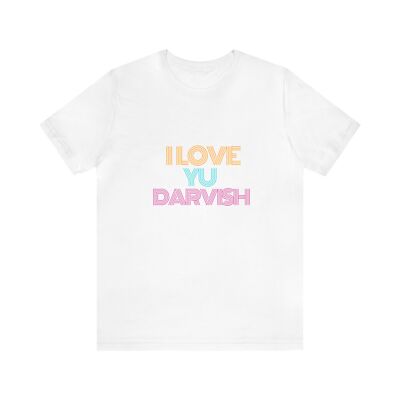Padres I Love YU T-Shirt Unisex Jersey Short Sleeve Tee