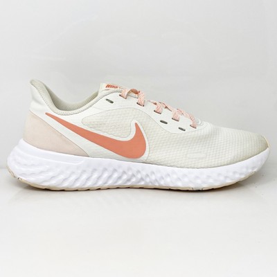 

Кроссовки Nike Womens Revolution 5 BQ3207-109 белые кроссовки размер 8,5, Белый, Revolution 5