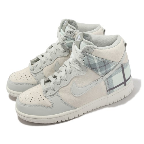 

Nike Dunk High SE GS Tartan Plaid Kid Youth Women Casual Shoe Sneaker DV1724-100, Белый, Dunk High Se Gs