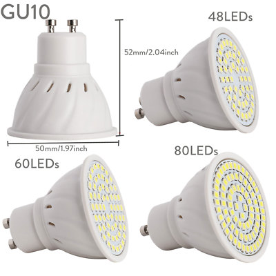 LED GU10 Spotlight Bulb Corn Lamp MR16 Spot light LED E27 E14 SMD2835 4W 5W 6W