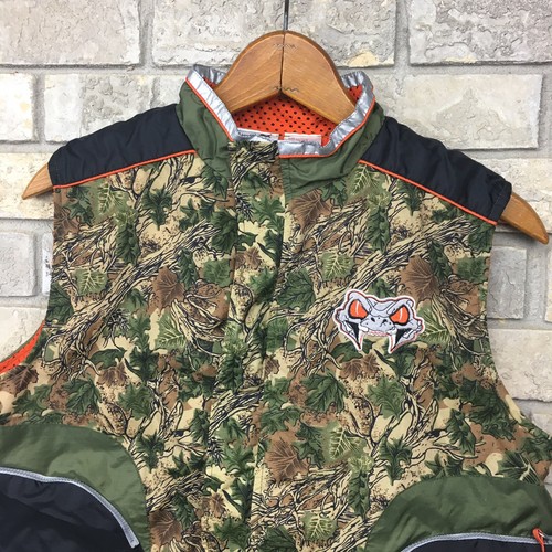 VINTAGE 90s Stone Cold Steve Austin Youth MEDIUM 10/12 Wrestling WWF Lined Camo