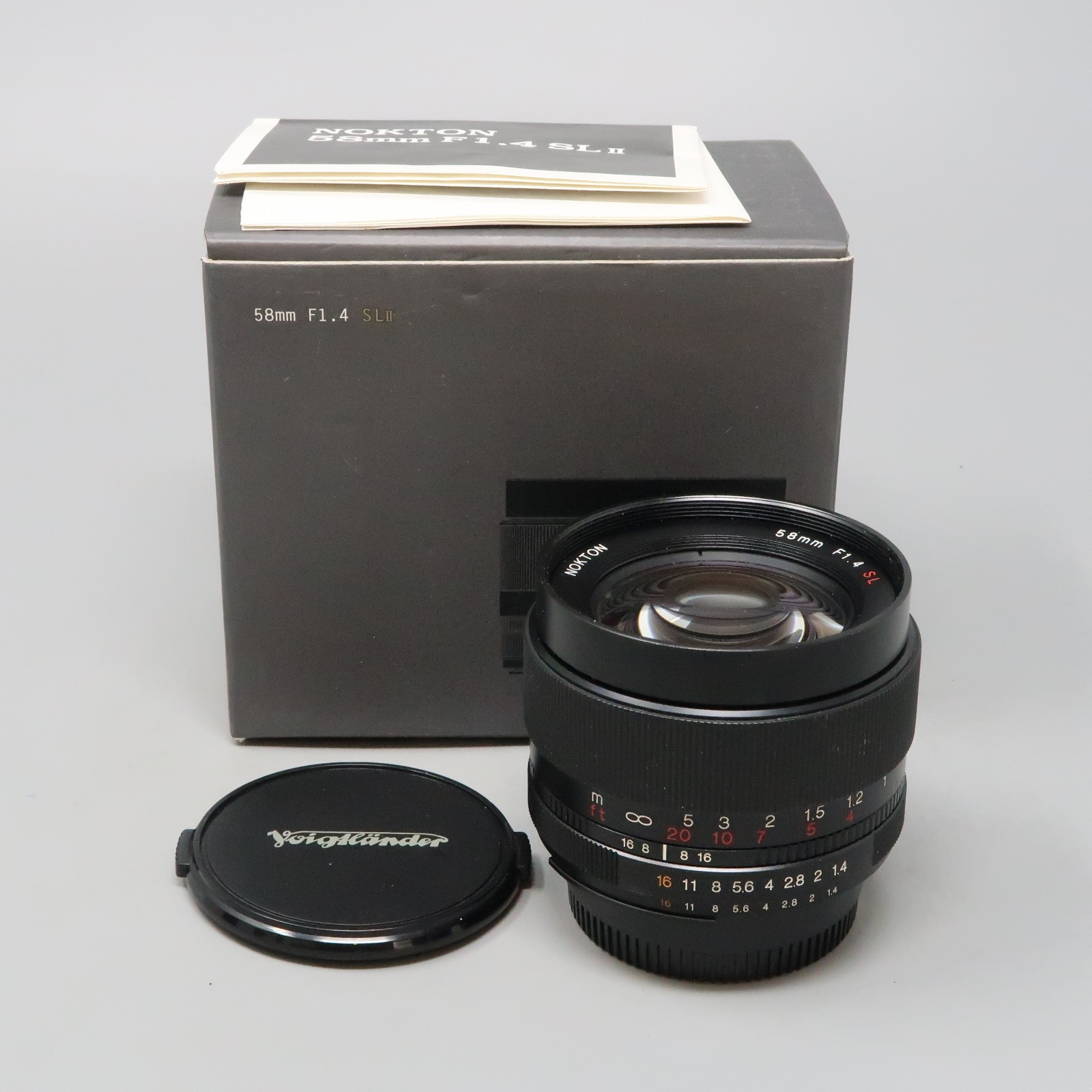 Voigtlander NOKTON 58mm F1.4 SL II Lens Nikon F | eBay