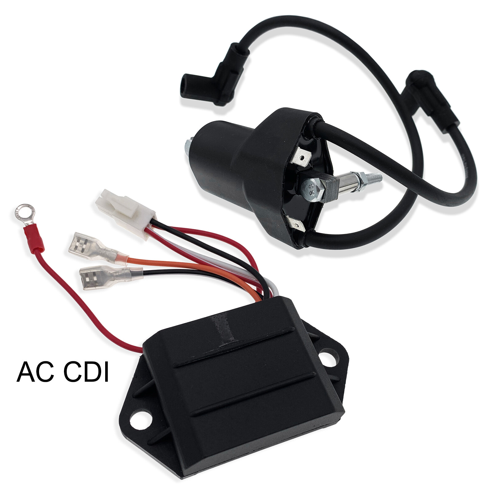 Ignition Coil AC CDI Ignitor For EZGO E-Z-GO Golf Cart 4 Cycle Gas 1991-2002