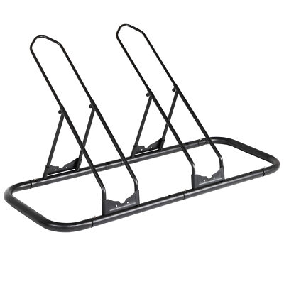 CyclingDeal Fat Bike Parking Rack for 2 Bikes 26"-29" MTB Road Max 4" Tire Width