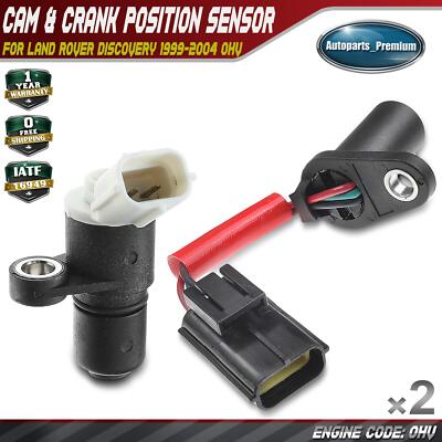 New Camshaft & Crankshaft Position Sensor for Land Rover Discovery 1999-2004 OHV