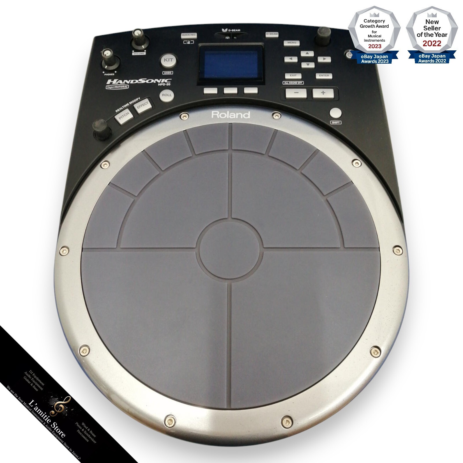 Roland HandSonic 　hpd-20 Roland - HandSonic HPD-20 | Digital Hand Percussion