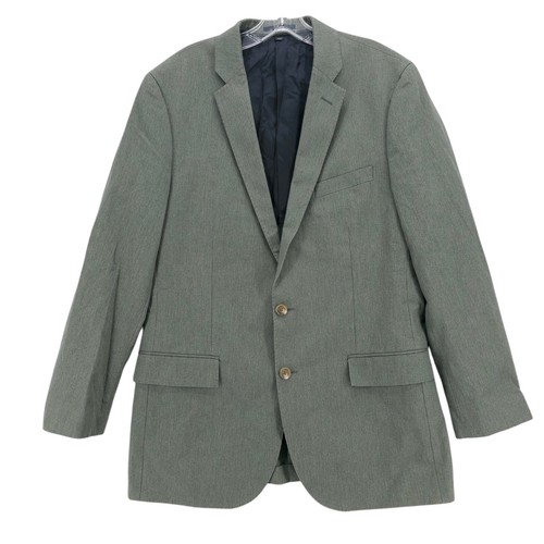 J. CREW Ludlow Blazer Jacket Green Cotton Blend Size 42L