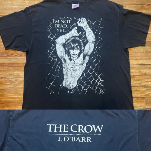 Vintage 90s The Crow T Shirt XL Comic Movie James O'Barr Vintage 90s The Crow T Shirt XL Comic Movie James O'Barr