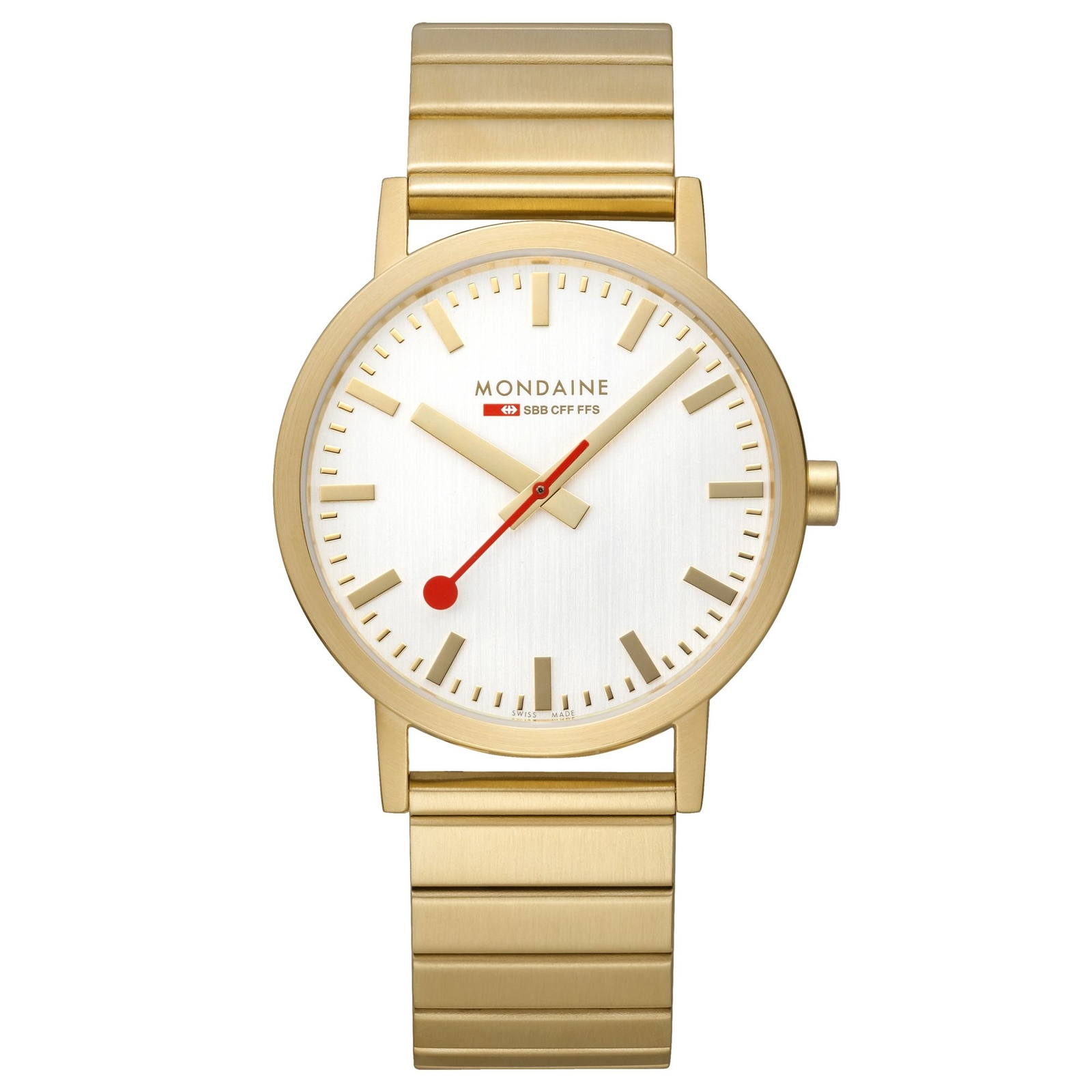 Pre-owned Mondaine Men's Watch Classic Wrist 1 9/16in A660.30360.16sbm Stainless Steel