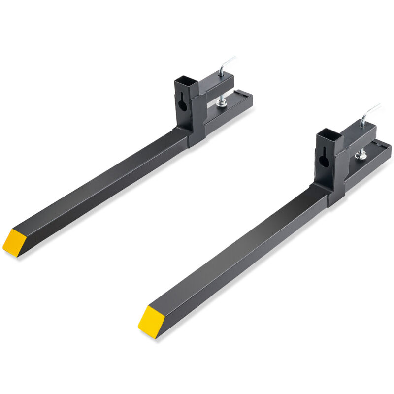 VEVOR Clamp on Pallet Forks 2000lbs Tractor Forks 43" Heavy