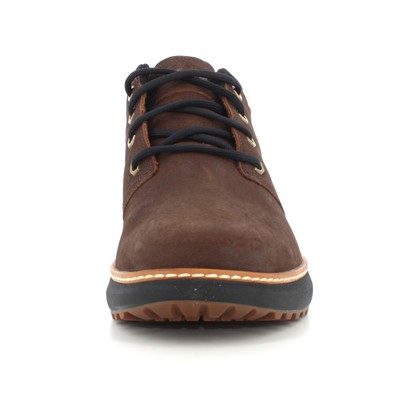 Pre-owned Timberland A24us Tb0a6a8nw07 Hudson Road Mid Lace Gtx Chukka Boots In Brown