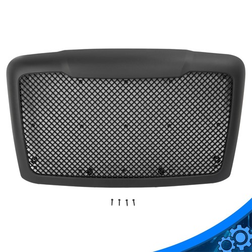 Для Freightliner Cascadia 2018-2019 Черная передняя сетчатая решетка радиатора с защитой от насекомых