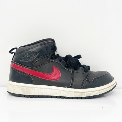 

Nike Boys Air Jordan 1 Mid 640734-039 Черные баскетбольные кроссовки Кроссовки Размер 1Y, Черный, Air Jordan 1 Mid