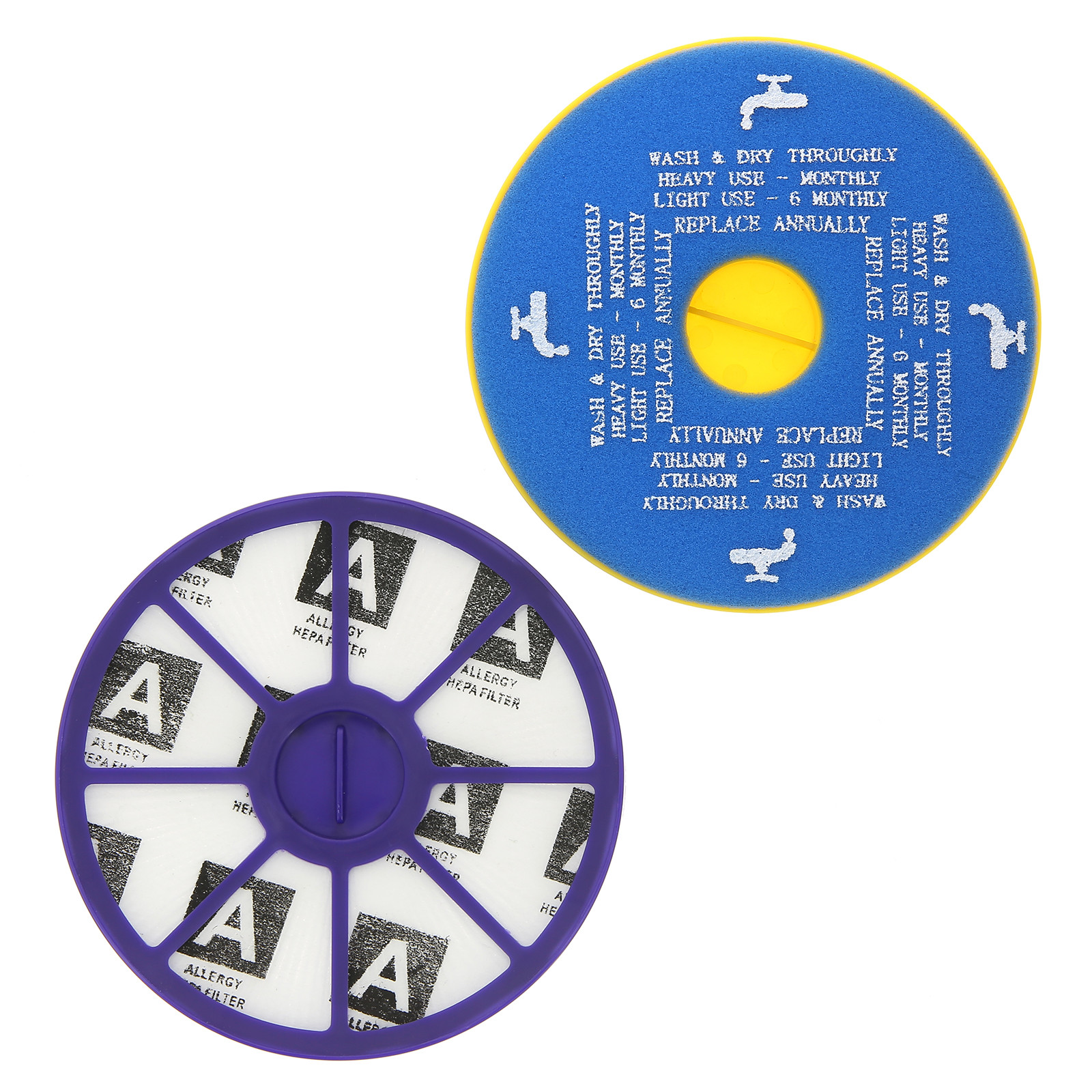 DYSON DC05 DC08 POST MOTOR HEPA & WASHABLE FILTER KIT 5057726084918 eBay