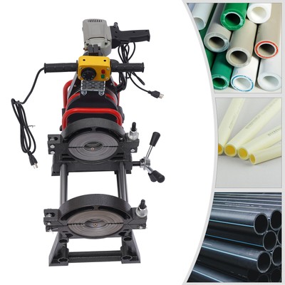 2 Clamps Pipe Welding Machine Manual Pipe Fusion Welder For PE HDPE PB PVC Type