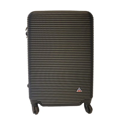 In USA Royal Lightweight Hardside Spinner Luggage Black Suitcase