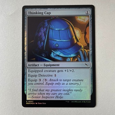 Magic the Gathering Murders at Karlov Manor #257 Thinking Cap Foil