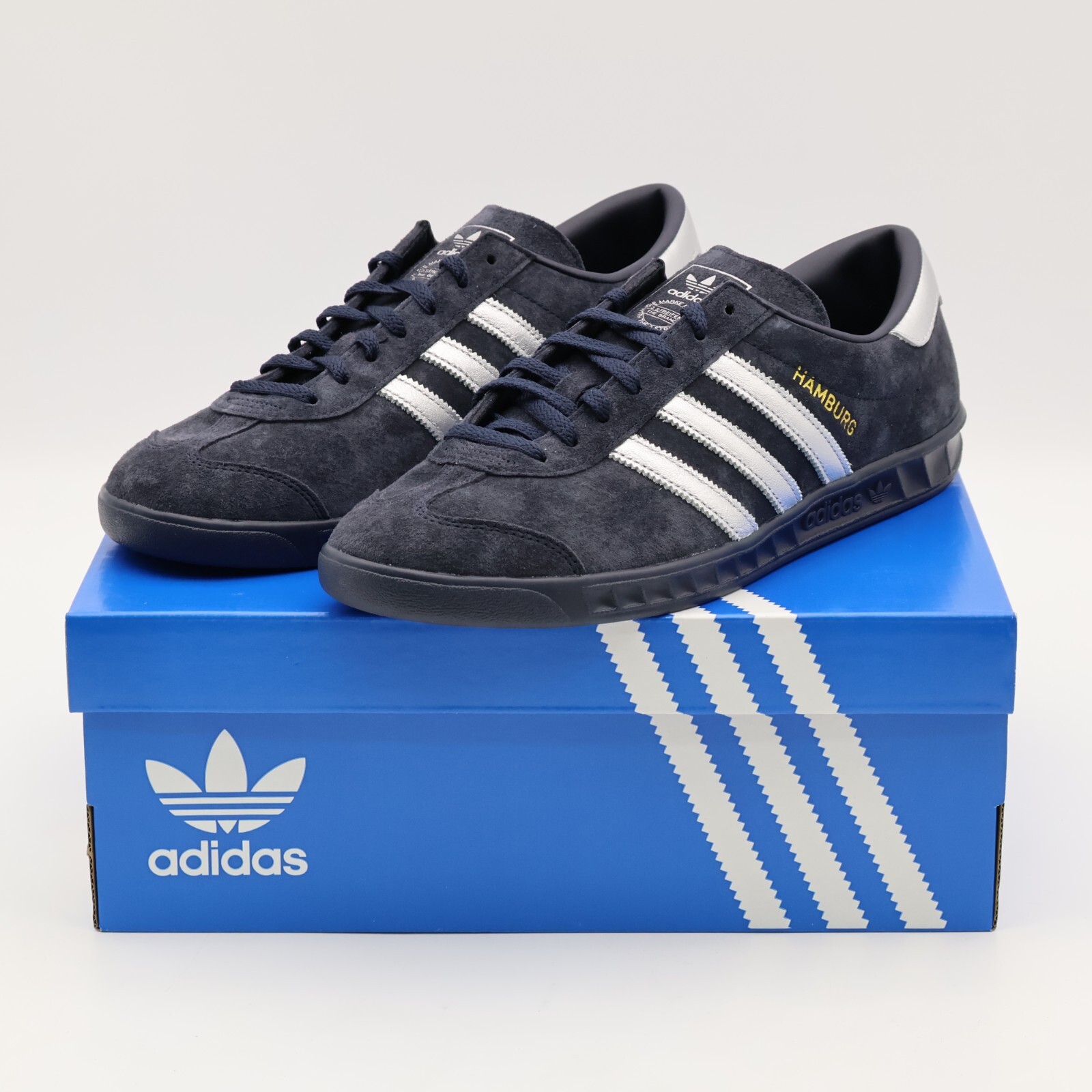 JP7665 adidas Originals Hamburg Legend Ink Silver Metallic JP7665 adidas Originals Hamburg Legend Ink Silver Metallic