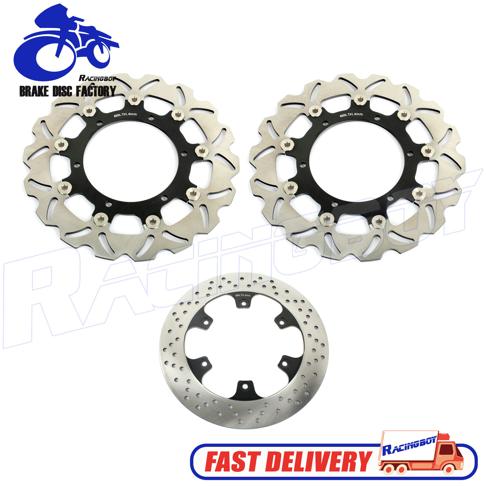 Front & Rear Brake Disc Rotor Yamaha V-Max VMX 1200 XVS ... fuse box on 2002 yamaha r1 
