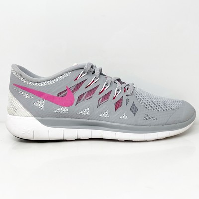 

Nike Womens Free 5.0 642199-006 Серые кроссовки для бега, размер 7, Серый, Free 5.0