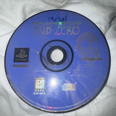 Mortal Kombat Mythologies: Sub Zero (Sony PlayStation 1, 1997)