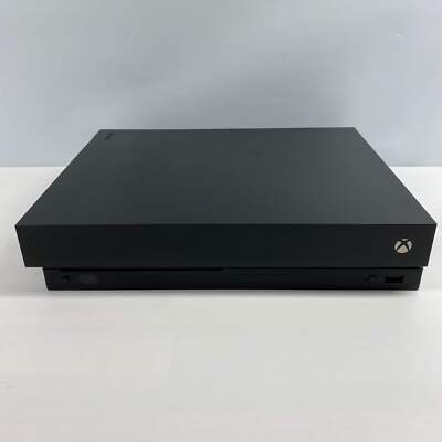 Broken Microsoft Xbox One X 1TB Console Gaming System Only 1787 Bad Disc Eject