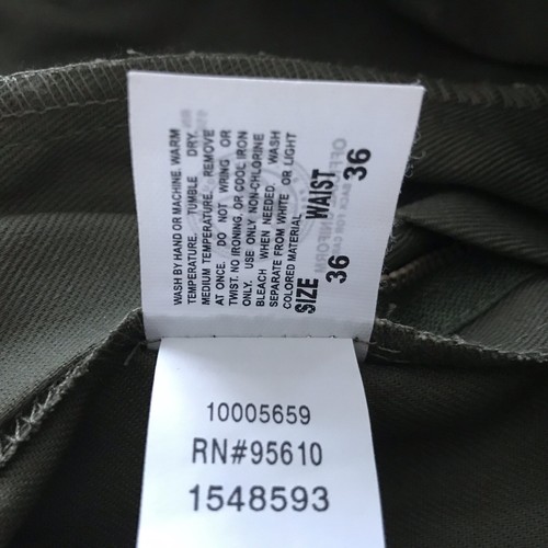 Official Boy Scout Of America Green Pant - Size Men’s 36”x32”