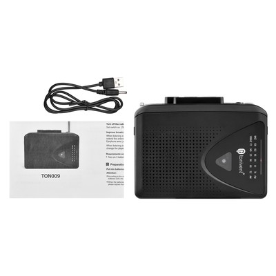 AM/FM Portable Pocket Radio Voice Audio Personal Cassette Recorder Player B3F4