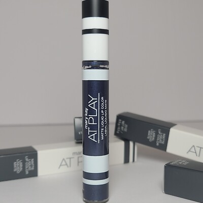 Mary Kay At Play, Lip Color and Gloss ''Royal Foil'' Dark Purple, Pro Matte Liquid