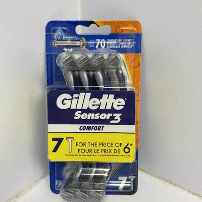 Gillette Sensor 3 Comfort Men's Disposable Razors