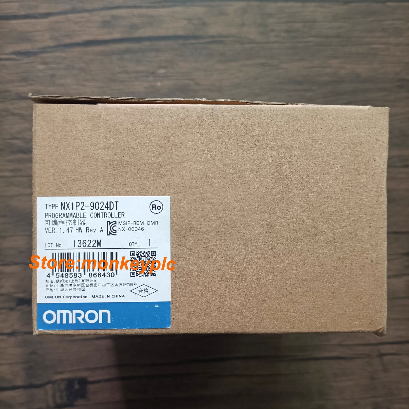 Original Omron NX1P2-9024DT Controller PLC Module New In Box Original Omron NX1P2-9024DT Controller PLC Module New In Box