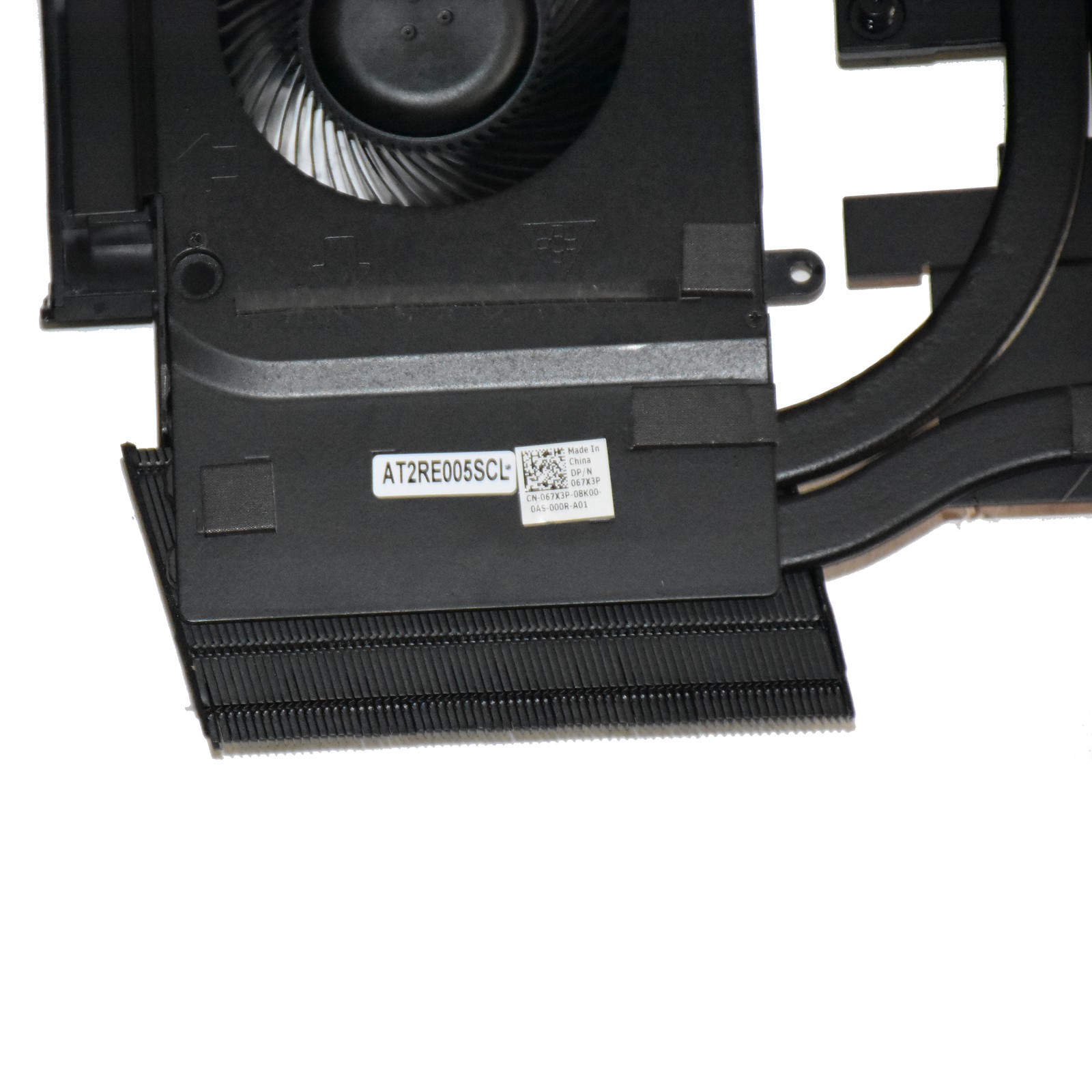 Dell Alienware Area-51m R2 CPU Graphics Cooling Heatsink Fan Assembly 67X3P - Picture 6 of 6
