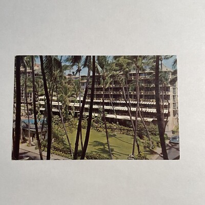 Reef Hotel Waikiki Beach Tower Edgewater Hawaii HI Postcard Honolulu