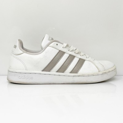 

Adidas Womens Grand Court F36485 Белая повседневная обувь Кроссовки Размер 8.5, Белый, Grand Court