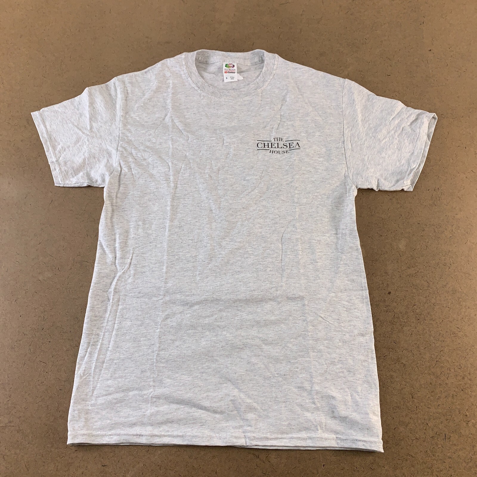 Chelsea House Men's Small Light Heather Gray Short Sleeve