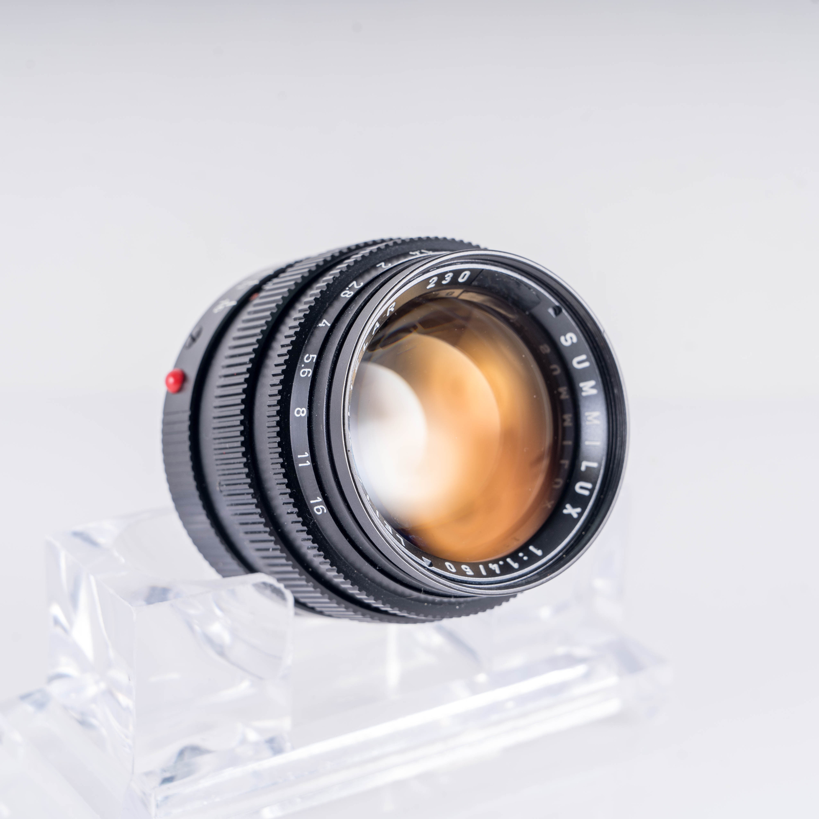 Leica Summilux M 50mm/F1.4 E43 Ver.II V2 Black Lens Yr.1968