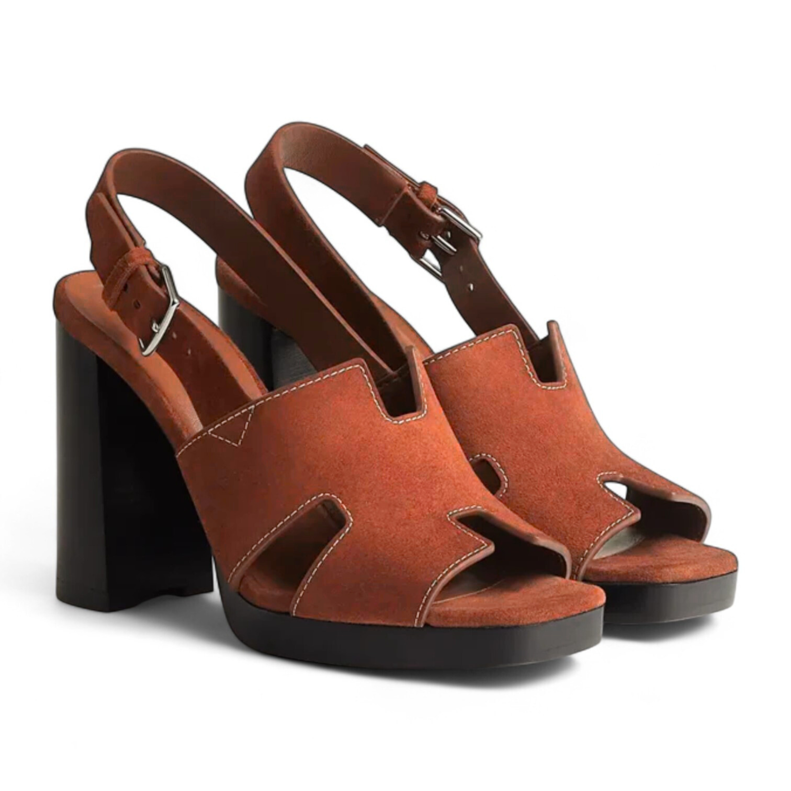 BNIB Hermes Eris 90 Heels Sandal in Gold Color Size 37.5 | eBay