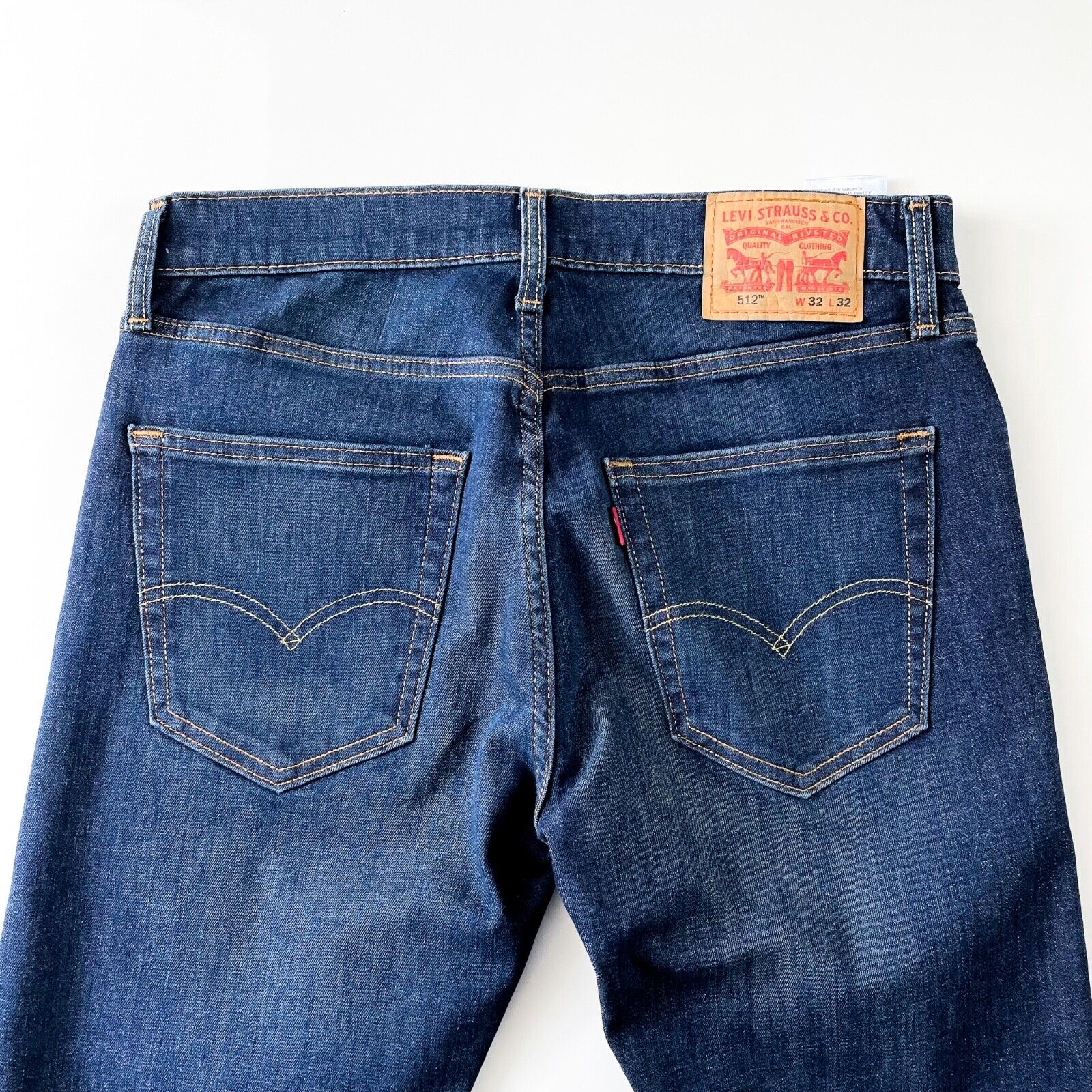 Levi's 512 Jeans Men's Slim Taper Red Haze Advanced Blue