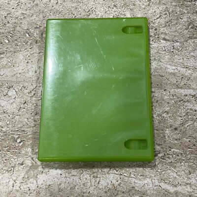 OEM Microsoft XBOX Original Opaque Green Empty Replacement Game Disc Case Box