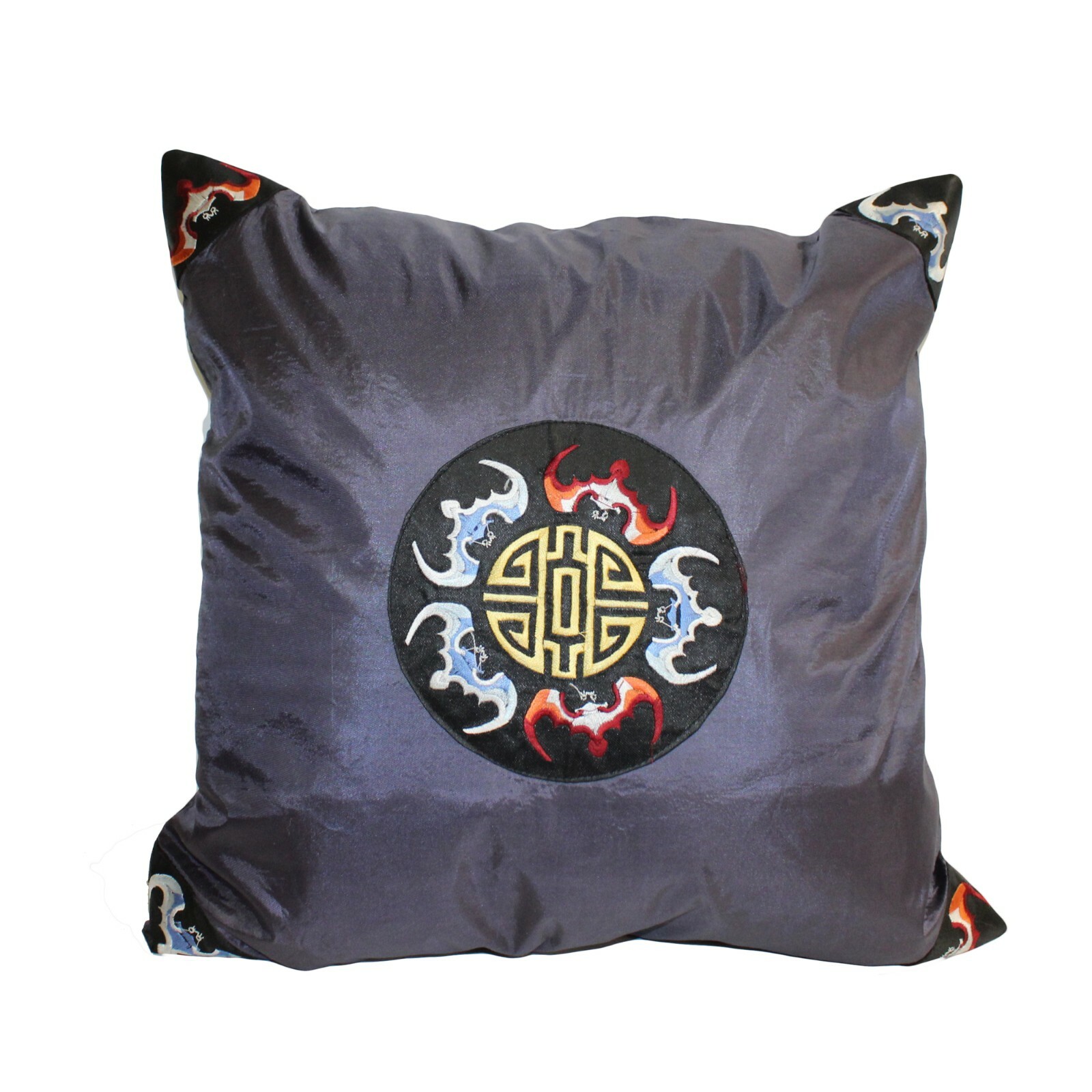 A28 Blue Square Shape Fortune Bats Pattern Couch Sofa Cushion ws649S A28 Blue Square Shape Fortune Bats Pattern Couch Sofa Cushion ws649S
